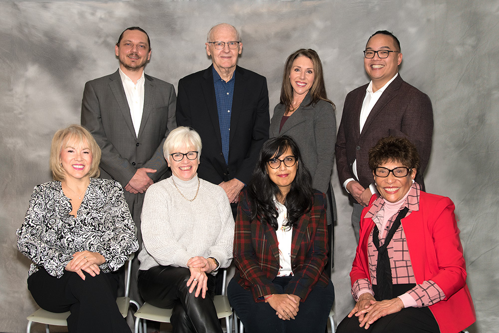 2022-2026 Ajax Public Library Board group photo.