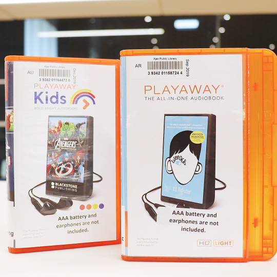 Playaway audiobooks image